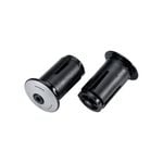 BBB Screw On Alu End Caps - Black