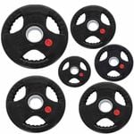 10Kgs Olypmpic Rubber Weights Plates Pair