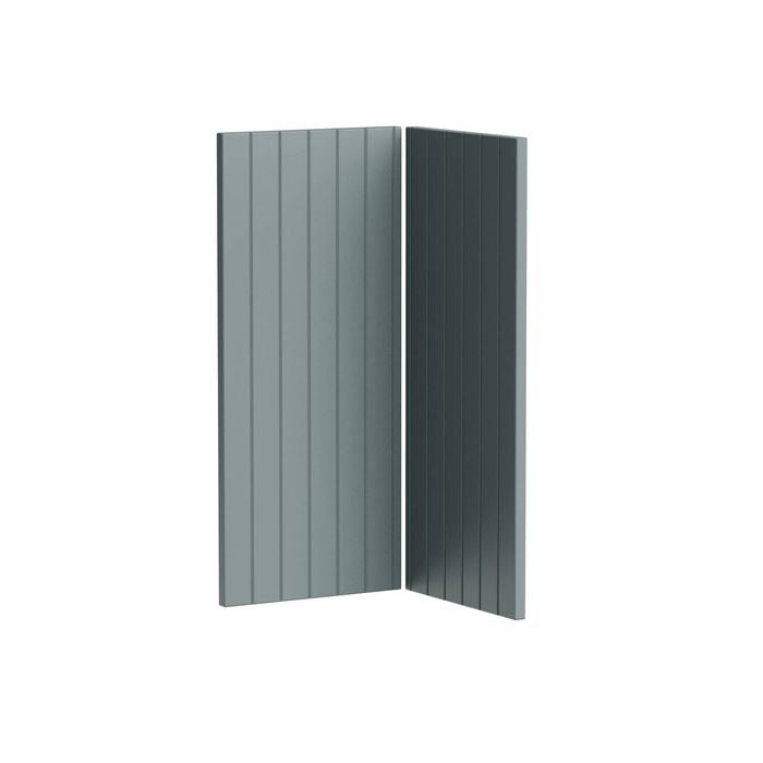 Kaboodle Kaleo V-Groove Corner Base Cabinet Doors - 2 Pack