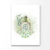 Green Color Perfume Print 100% Australian Made 90 x 120cm (Acrylic)