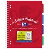 Oxford Scribzee Compatible A4 Subject Book 200pg (Red)