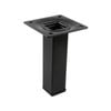 Adoored 25 x 25 x 100mm Black Square Tube Furniture Leg