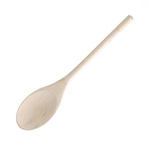 Vogue Wooden Spoon Commercial Kitchen Utensil 255mm Cooking Catering