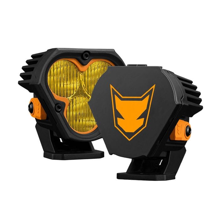 Lightfox Cygnus-3 Pair 3inch Osram led pod lights 1lux@458m Ip68 6,472lm