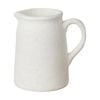Maine & Crawford Ofelia 24cm Textured Terracotta Flower Vase Decor Matte White