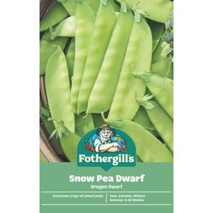 Fothergill's Snow Pea Vegetable Seeds