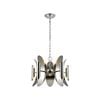 CLA Lighting STRATO Polished Nickel Hardware with Stainless Steel Pendant Light