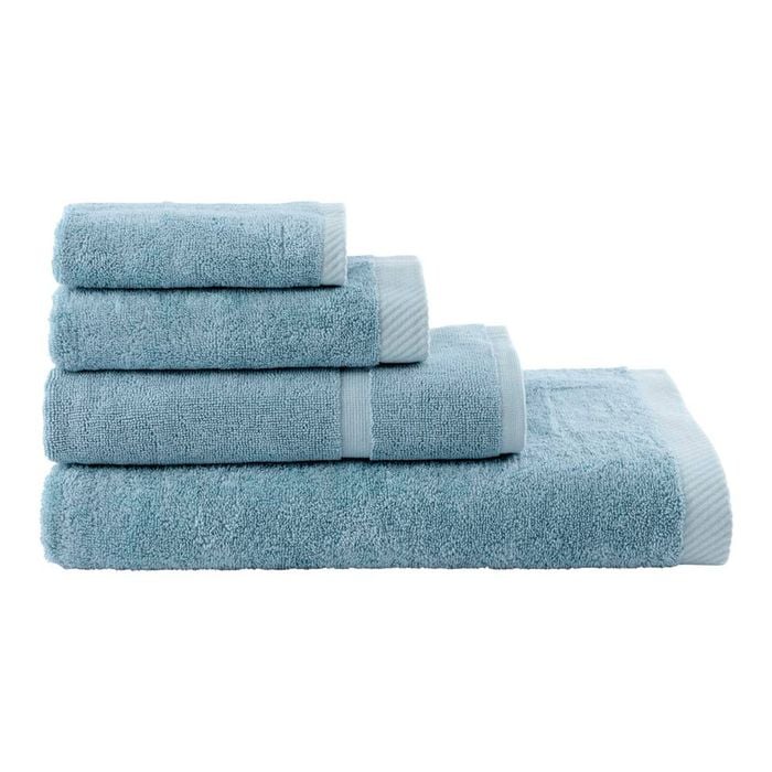 Myhouse Riley Bamboo Cotton Towel Collection - Duck Egg - Hand Towel