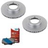 Basco Front Rotors + Pads for Toyota Landcruiser HZJ78/79/105, VDJ76/78/79, HZJ105, FZJ78/79/105 - BRK1041-BDX