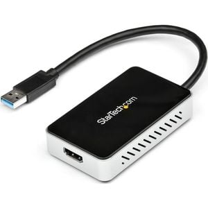 Startech.com Usb 3.0 To Hdmi External Video Card Multi Monitor Adapter With 1-port Usb Hub