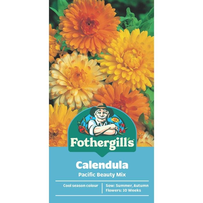 Fothergill's Calendula Pacific Beauty Flower Seed