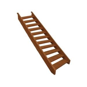 1200mm Stair Kit Merbau 11 Tread
