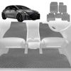 6D Diamond Car Floor Mats for Toyota Corolla 2002-2007-Full Set-Grey-Outback GT