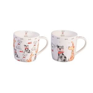 4PK Gibson Gifts Faithful Friend Dog Mug Kitchen Decor - Assorted