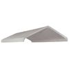 Replacement Cover Kit for Flyline 10 ft. x 20 ft.Carport Roof Cover for Carport