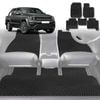 6D Diamond Car Floor Mats for VolksWagen Amarok Dual Cab 2010-2022-Full Set-Black-Outback GT