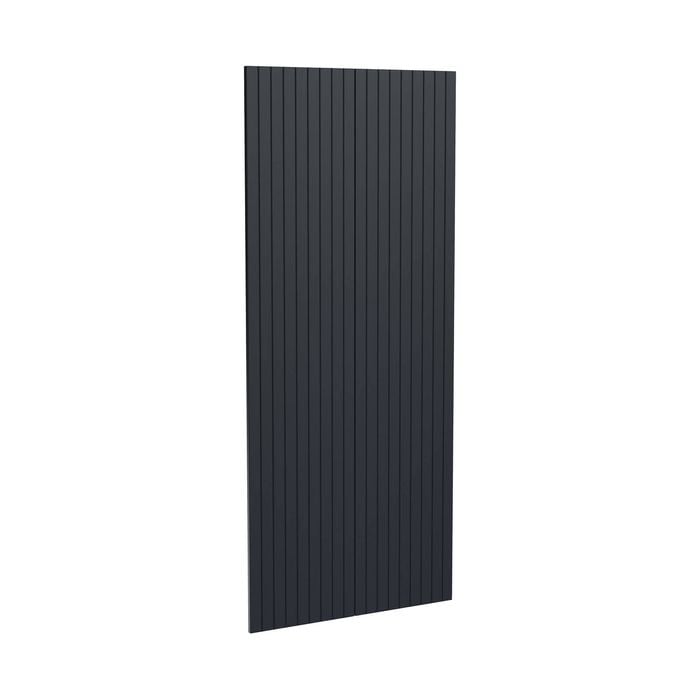 Kaboodle 900mm Poppy Seed V-Groove Pantry Doors - 2 Pack