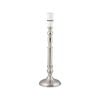 Verve Design Brushed Chrome Bondi Candlestick Lamp Base