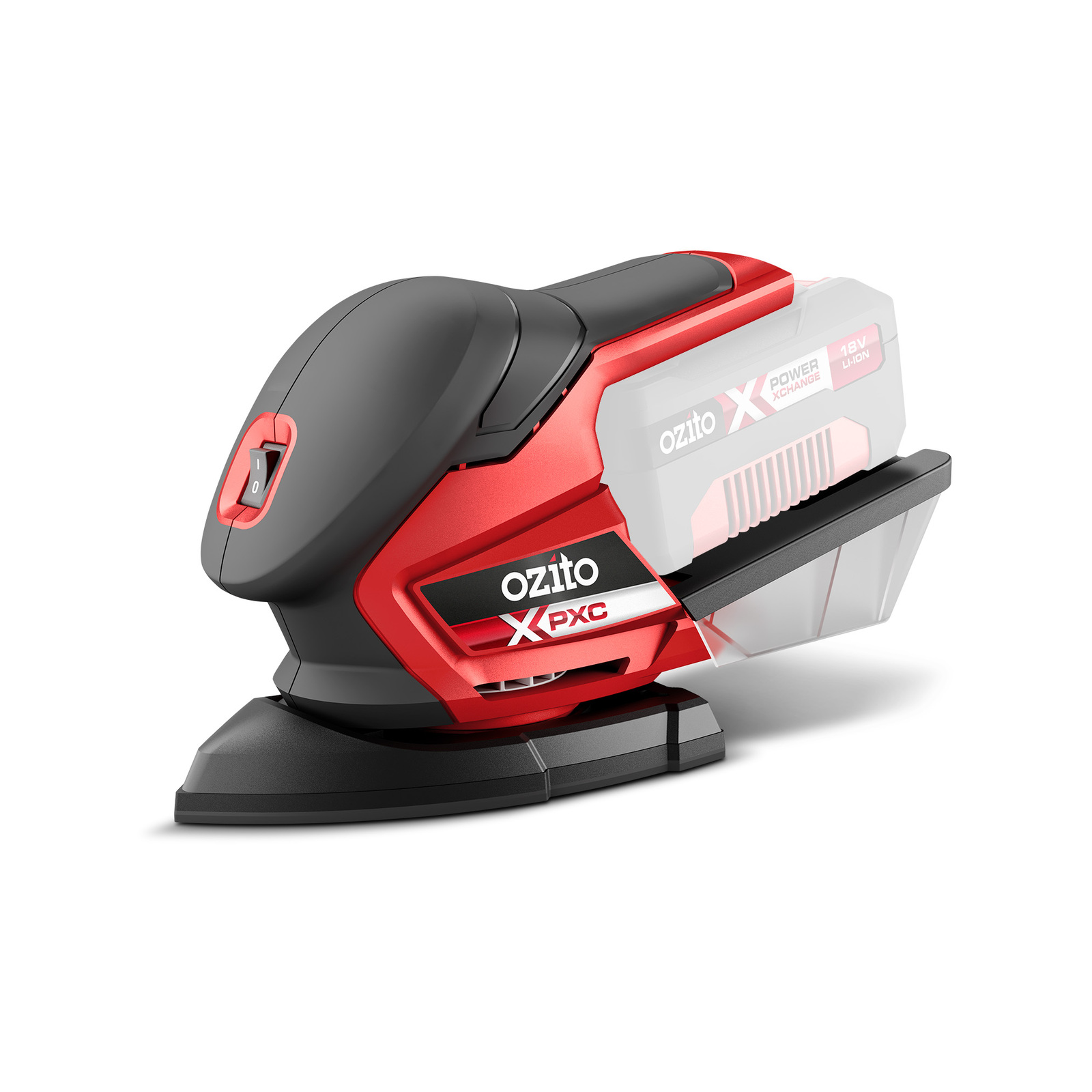 Ozito PXC 18V Cordless Detail Sander PXMSS-700 - Skin Only Ozito PXC 18V Cordless Detail Sander PXMSS-700 - Skin Only