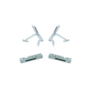 x2 Genuine Oven Door Hinges With Supports 931331044KIT, suits Smeg