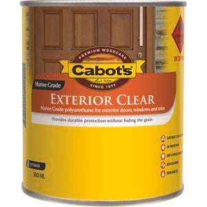 Cabot's 500ml Satin Exterior Clear Timber Finish