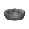 Baxter Bone Charcoal Green Thumb Print Pet Shell Bed - Large