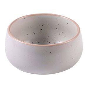 Ladelle Nestle 11cm Round Stoneware Dip Snack Bowl - White