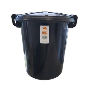 Morgan 45L Black Rubbish Bin