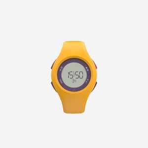 Decathlon | W200 M Stopwatch - Yellow And Purple - One Size