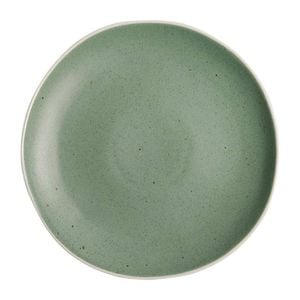 Olympia Plates Chia Green 270mm 6 Pack Commercial Crockery Dinnerware