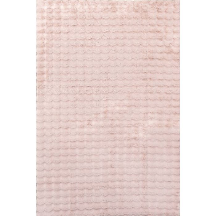 The Rug Connection Pop Blush Pink 160x100cm - Small Pet Friendly Washable Indoor Floor Rug