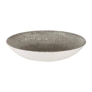 Churchill Round Coupe Bowls Studio Prints Raku Black 248mm 12 Pack