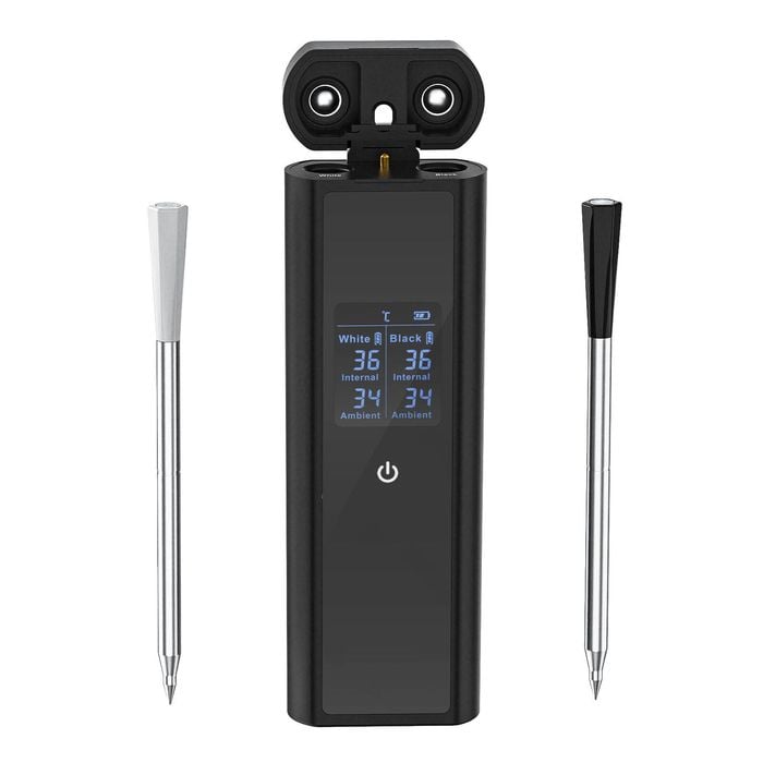 Advwin Wireless Meat Thermometer with Dual Probes, Bluetooth 5.3 Smart Food Thermometer with App