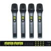 Precision Audio 4 Channel UHF Wireless Microphone System
