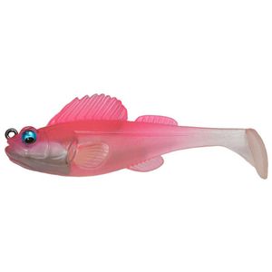 Megabass Dark Sleeper 2.4" 1/4oz Soft Plastic Fishing Lure Clear Pink