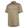 Hard Yakka Khaki Core Vented Long Sleeve Cotton Shirt - Size 3XL