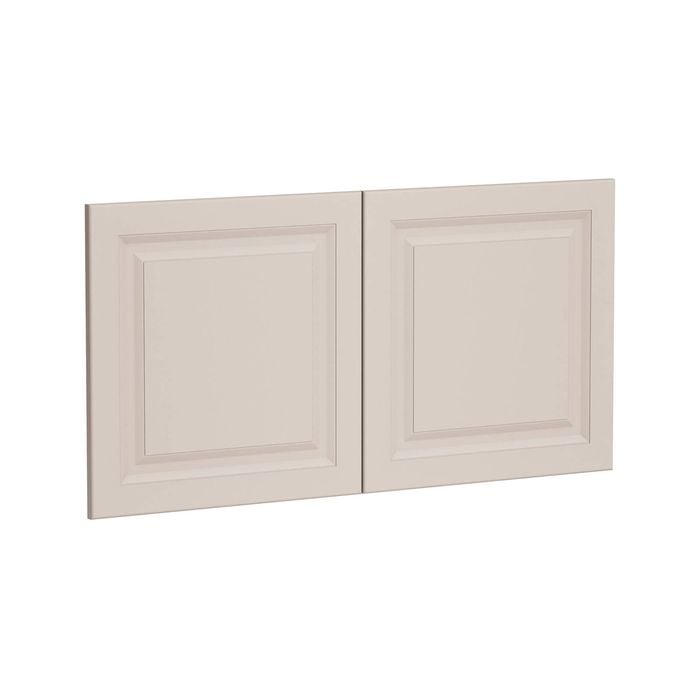 Kaboodle 1000mm Cannellini Heritage Fridge Cabinet Doors - 2 Pack