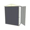 Build-a-Shed 1.5 x 0.8 x 2.3m Gable Shed with Single Hinged Side Door - Grey