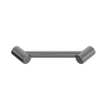 Nero Mecca Care 25mm x 215mm Gun Metal Footrest Corner Grab Rail