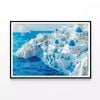 Water, Ice and Snow  Print 100% Australian Made 90x60cm  (Poster)