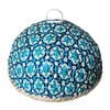 Nf Living Bamboo Food Cover 35x17 Wood Kitchenware Blue