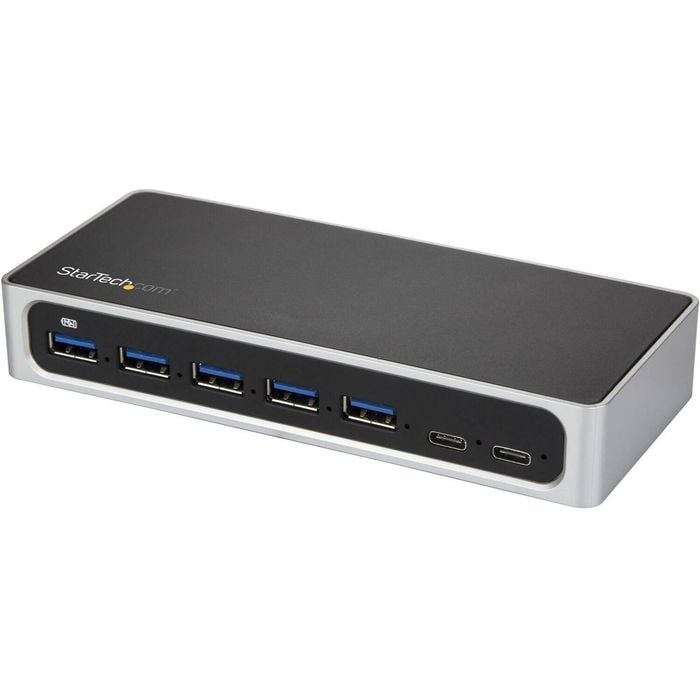 Startech.com 7 Port Usb C Hub With Fast Charge - 5x Usb-a & 2x Usb-c (usb 3.0 Superspeed 5gbps)