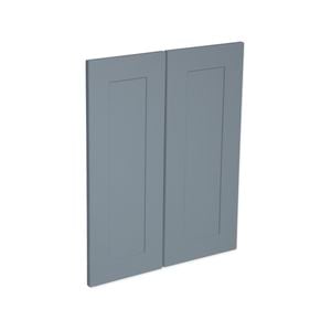 Kaboodle Danish Blue Alpine Corner Wall Cabinet Doors - 2 Pack