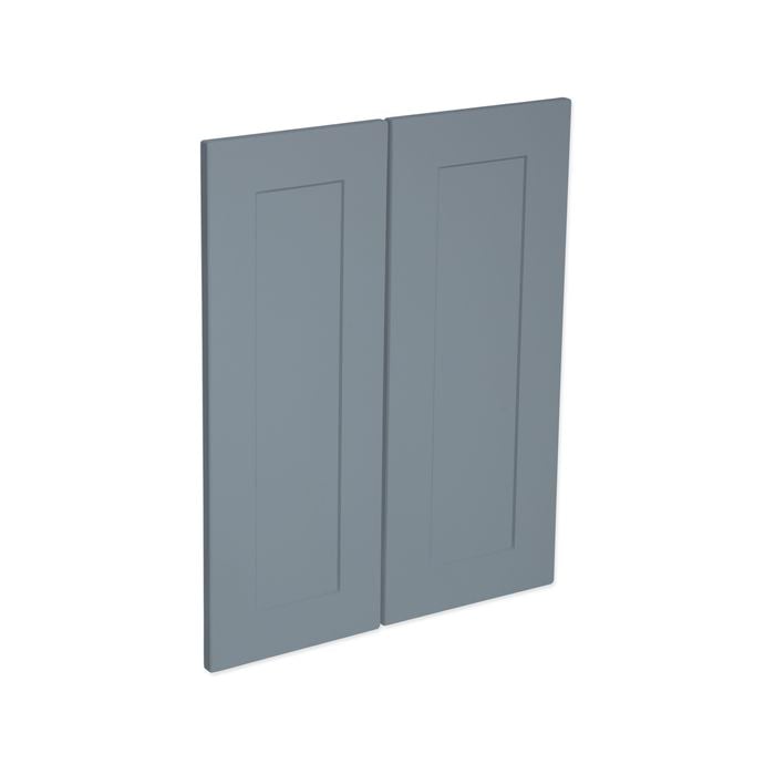 Kaboodle Danish Blue Alpine Corner Wall Cabinet Doors - 2 Pack