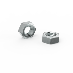 ZENITH M8 Zinc Plated Hex Nuts - Each