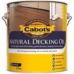 Cabot's 5L Traditional Pine Natural Decking Oil 