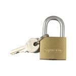 Syneco 25mm Solid Brass Padlock