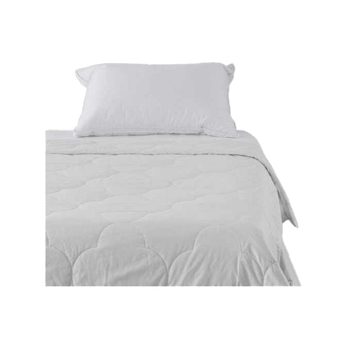 Canningvale Alessia Bamboo King Bed Summer Quilt - White