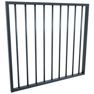 ProtectorAl 975 x 900mm Deep Ocean Aluminium Flat Top Garden Gate