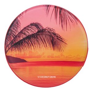 Coconut Grove Electric Sunset Flying Aqua Disc
